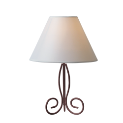 Настолна лампа ISMENE кафяв